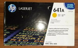 Genuine HP 641A Yellow Original LaserJet Toner Cartridge, C9722A NEW - £23.31 GBP