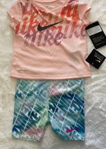 Nike Dri-Fit Shirt And Short Set 2T. New. - $240.43 MXN