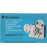 Bell &amp; Howell Super 8 Movie Projector Instructions 1976 - £1.18 GBP