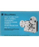 Bell &amp; Howell Super 8 Movie Projector Instructions 1976 - $1.50