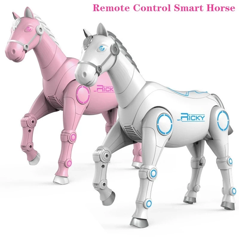 RC Smart Robot Horse Interactive Remote Control Animal Intelligent Dialogue Sing - £99.89 GBP