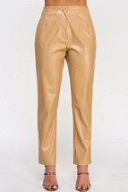 Faux Leather Pants - $53.39 CAD