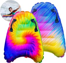 Jambo Inflatable Surf Body Board With Handles, Boogie Board For Beach, S... - $36.14