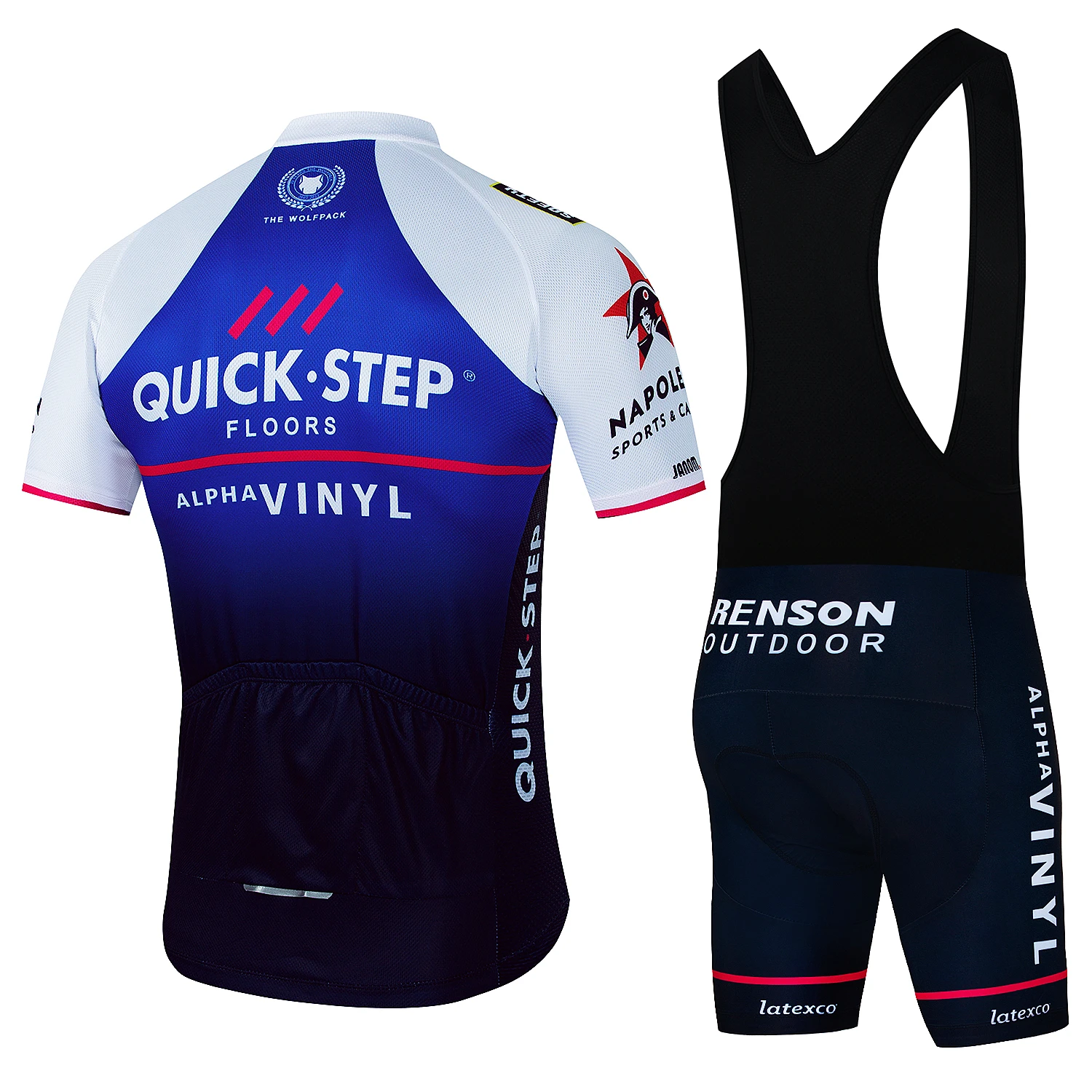 Sporting Quick·Step Pro Cycling Set MTB Bicycle Wear Maillot Ropa Ciclismo 5 Col - £32.78 GBP