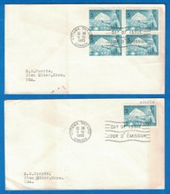 Lot of 2 Different 1965 CANADA FDC Covers-5 cent Sir Wilfred Grenfell,Ottawa L15 - £2.33 GBP