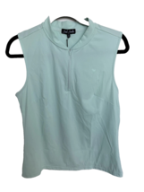 Bad Birdie Women&#39;s Minty Fresh Lightweight Sleeveless Blade Golf Polo Me... - $39.99