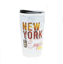 Starbucks New York Empire State NY Wall Ceramic Local Traveler Coffee Cup 12oz - £85.66 GBP