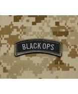 BLACK OPS Tab Rocker Tactical USA Army Badge Military SWAT Morale Patch ... - $162.21 MXN