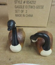Boyds Bears GAGGLE OF (TWO) GEESE 654232 The Boyds Collection Goose Figu... - $36.12