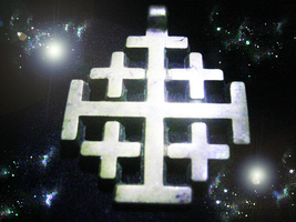 Free With $120 Haunted Antique Cross Necklace Erase All Darknesss Ooak Magick - £0.00 GBP