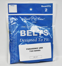 Dust Care Designed To Fit Panasonic UB8 7300 Series Replacement Belts - £3.98 GBP