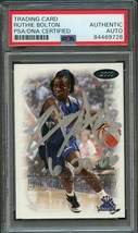 2000 SkyBox Dominion #35 Ruthie Bolton-Holifield Signed Card AUTO PSA/DNA Slabbe - £39.50 GBP