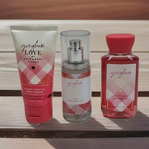 GINGHAM LOVE Bath &amp; Body Works Body Cream Fragrance Mist Shower Gel Gift... - £25.09 GBP