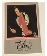 Elvis Presley Vintage Postcard Elvis In Blue Jumpsuit - £3.16 GBP
