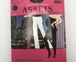 Assets Maternity Black Opaque Stripe Tights Marvelous Mama Sz 3 Supports... - £17.13 GBP