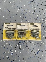 3 Stanley Narrow 2" Utility Hinges 75-1560 CD838 US2C Zinc Non-Removable Pins - $9.50