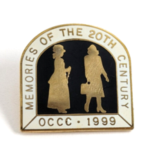 VTG Beta Sigma Phi Sorority OCCC 1999 Memories Of The 20th Century Pin Fraternal - £10.27 GBP