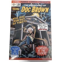 Funko The Adventures Of Doc Brown Back To The Future Comic T-Shirt Boxed Tee XL - £12.81 GBP