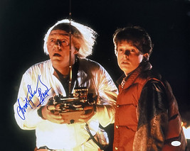 Christopher Lloyd Signed 16x20 Back to the Future DeLorean Remote Photo JSA - £137.38 GBP