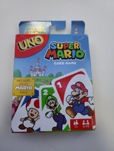 UNO Super Mario Card Deck Game~112 Cards~Mattel~Special Rule~Mario  - £7.59 GBP