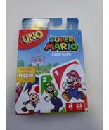 UNO Super Mario Card Deck Game~112 Cards~Mattel~Special Rule~Mario - £7.19 GBP