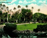 Moanalua Gardens Honolulu Hawaii Island Curio Co 1910s Postcard UNP Unus... - $4.42