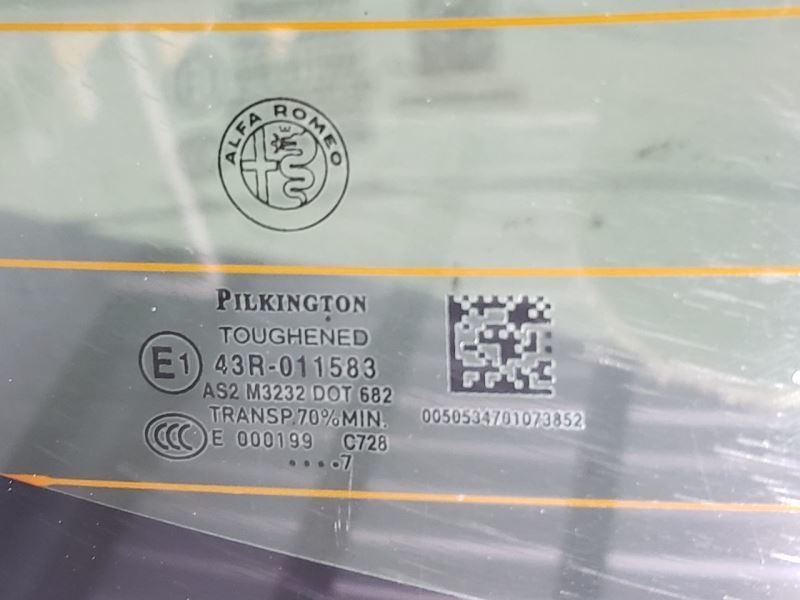 Rear Back Glass OEM 2017 Alfa Romeo Giulia Item image 3