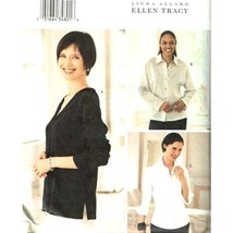 Butterick Sewing Pattern 3456 Misses Top Ellen Tracy Size 12-16 - $8.96