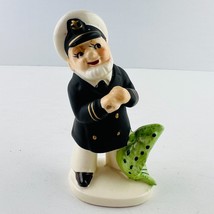 Old Captain Sailor Fisherman Porcelain J.L.Co Japan Vintage - £8.92 GBP