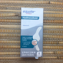 Equate Blister Bandages Waterproof Hydrocolloid Pads Foot Toe Heel Recov... - £7.52 GBP