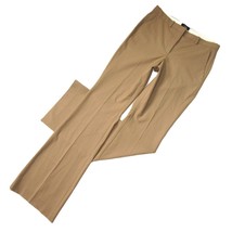 NWT THEORY Demitria in Camel Traceable Wool Trouser Pants 2 x 35 ½ - £72.71 GBP
