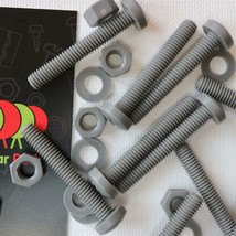 20x Grey Screws Plastic Nuts &amp; Bolts, Washers, M6 x 40mm, Anti-Corrosion... - $334.35 MXN