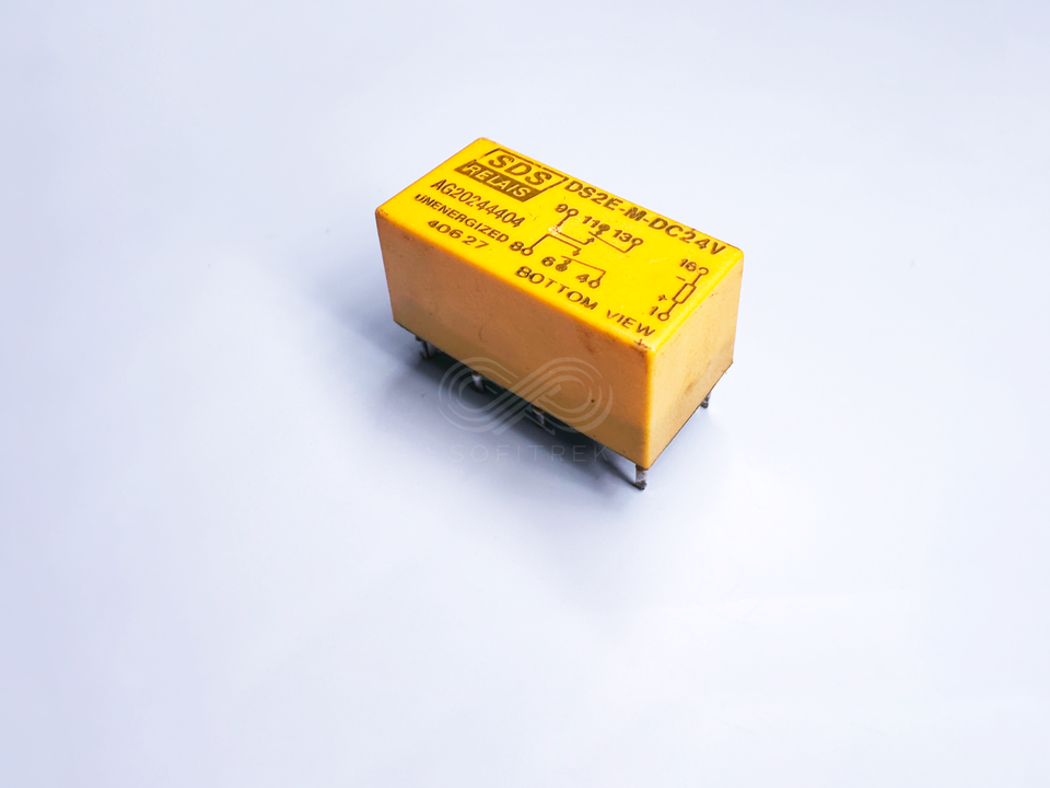 1X DS2E-M-DC24V AG20244404 SDS RELAIS Miniature PCB Relay DPDT 24VDC 2A ... - $4.00
