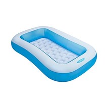 Rectangular Baby Pool with Soft Inflatable Floor  - £33.03 GBP