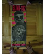 Blink-182 Blink 182 Blink182 Mexican Wrestlers Poster September 5, 2016-... - $5,078.85 MXN