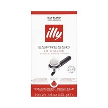 illy ESE Espresso coffee paper pods (Pack of 2, Total 36 Servings) 44mm  - $45.00