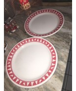 Lot Of 4 Christmas Reindeer Plates-VERY RARE VINTAGE-SHIPS SAME BUSINESS... - €43,25 EUR