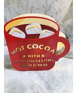 Wood Light-UP Decor-“Hot Cocoa With Marshmallows Served Here. ShipN24Hours - €20,99 EUR
