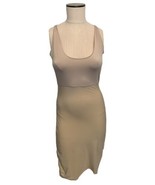 Spanx “Hide and Sleek” Full Tank Shape-wear Slip Dress Nude Women’s Large - £22.41 GBP