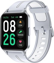 Smart Watch, Fitness Tracker Watch with Heart Rate Monitor, SpO2, Sleep ... - £17.20 GBP