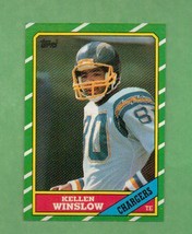 1986 Topps Kellen Winslow Chargers - £0.74 GBP