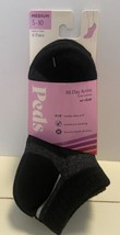6 Pairs Womens Peds No Show Socks All Dry Active Moisture Wicking 5-10 - £9.31 GBP