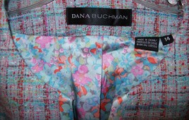 Gorgeous New DANA BUCHMAN Jacket~Blazer~Retail Price $450.00~Sz 12-14~NWOT - £80.63 GBP