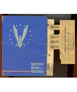 Vintage World War II United States ration book holder ration cards coupons - $33.09 CAD