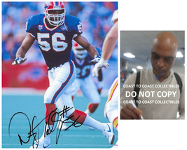 Darryl Talley signed Buffalo Bills football 8x10 photo Proof COA autographed.. - £58.24 GBP