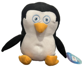 Penguins of Madagascar Plush Toy Stuffed Animal Large 10 inches NWT Soft - £13.00 GBP