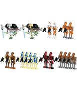 16Pc Star Wars Minifigure General Grievous Battle Droid Robot Trooper Mi... - $22.39
