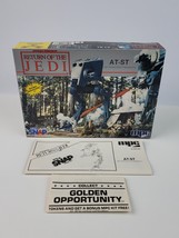 Vintage 1984 MPC Star Wars AT-ST Molde Kit EMPTY box w/ manual Very nice box - £12.42 GBP