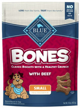 Blue Buffalo Classic Bone Biscuits with Beef Small 48 oz (3 x 16 oz) Blue Buffal - £60.67 GBP
