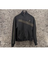 Volcom Vintage Active Men&#39;s Full Zip Up Athletic Black Track Jacket Size... - $15.99
